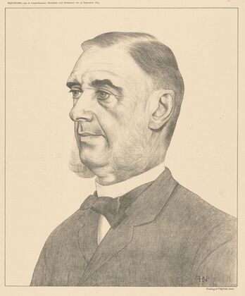 Portret van Isaac Abraham Levy