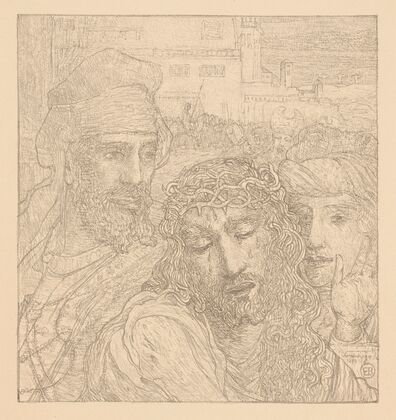 De bespotting van Christus (1890)