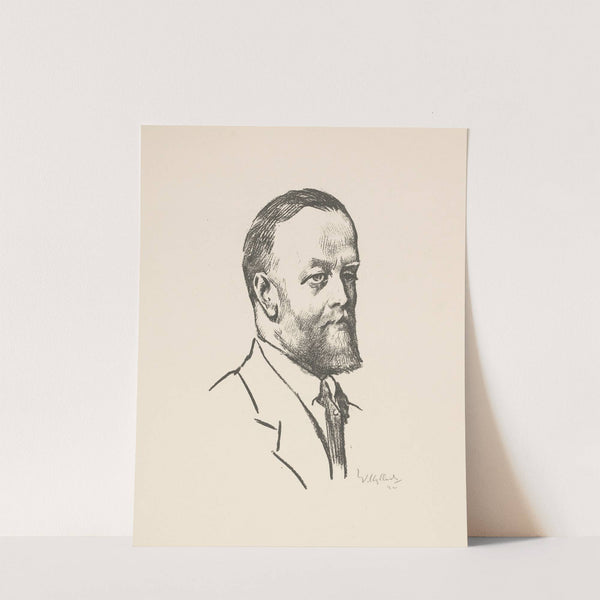 Portret van Jan Kalf by Willy Sluiter