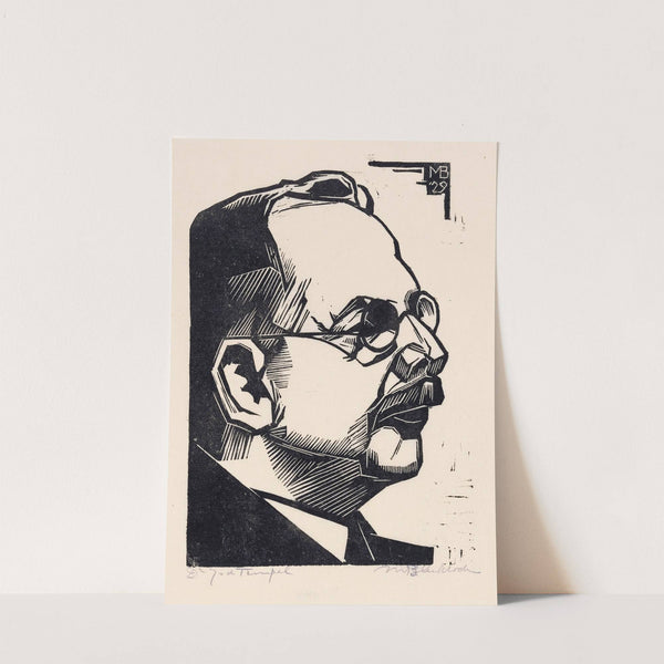 Portret van Jan van den Tempel (1929) by Meijer Bleekrode