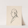 Portret van Jan van Leeuwen by Willy Sluiter