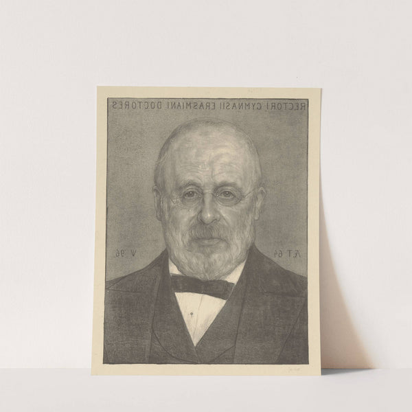 Portret van Johannes Benedictus Kan by Jan Veth