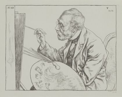 Portret van Jozef Israëls