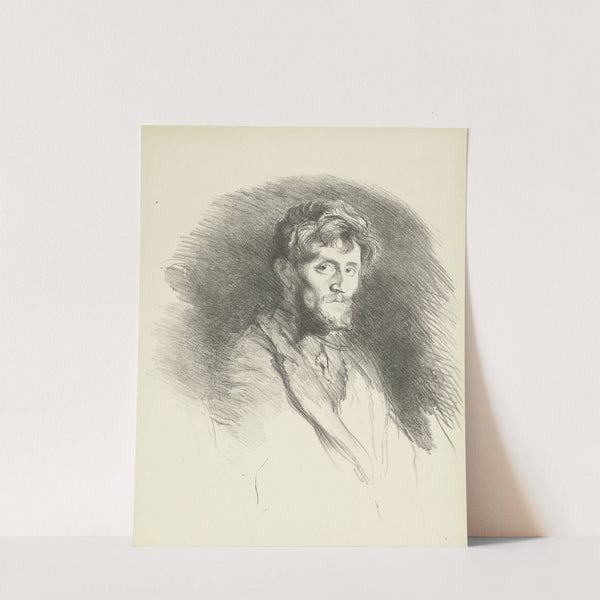 Portret van man met baard by Henry de Groux