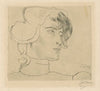 Portret van Marguerite Helfrich