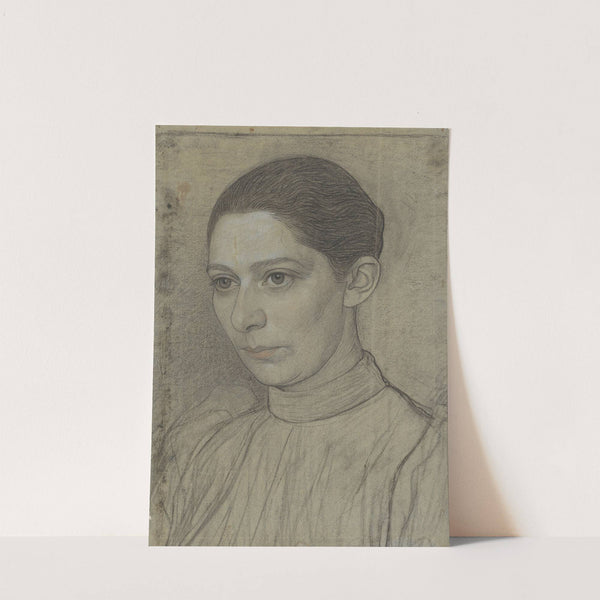 Portret van Mej. Sara de Swart by Jan Veth