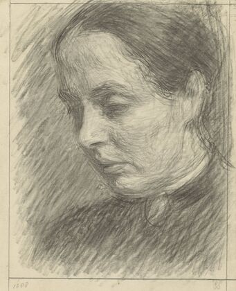 Portret van mejuffrouw S. Dirks