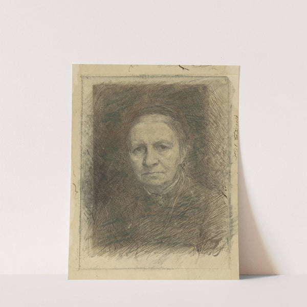 Portret van mevrouw Anna Cornelia Veth-Giltay by Jan Veth