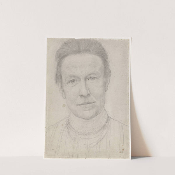 Portret van Mevrouw J.H. Derkinderen-Besier by Antoon Derkinderen