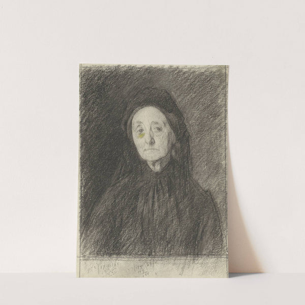 Portret van mevrouw J.H. Giltay-Moll by Jan Veth