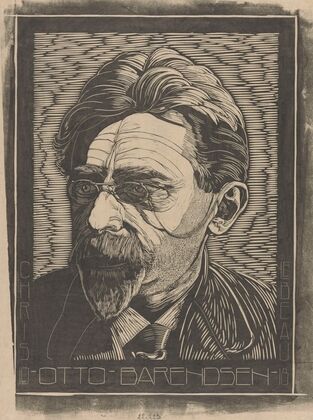 Portret van Otto Barendsen