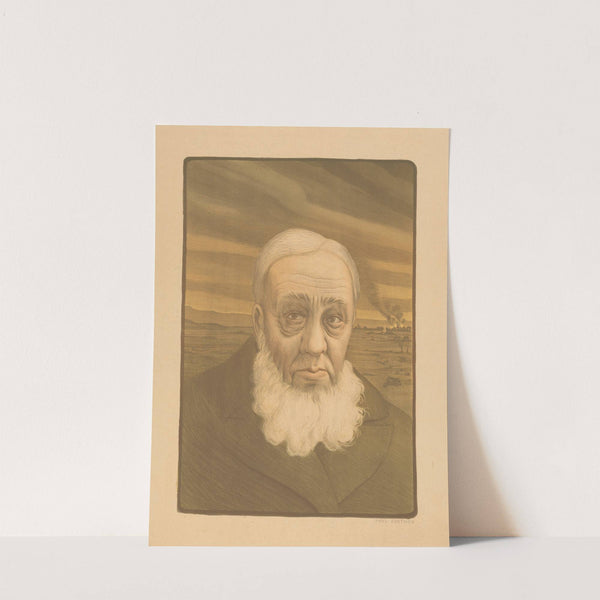 Portret van Paul Kruger (1896 - 1909) by Paul Berthon