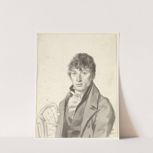 Portret van Pieter Martinus Gregoor by Hendrik Willem Caspari