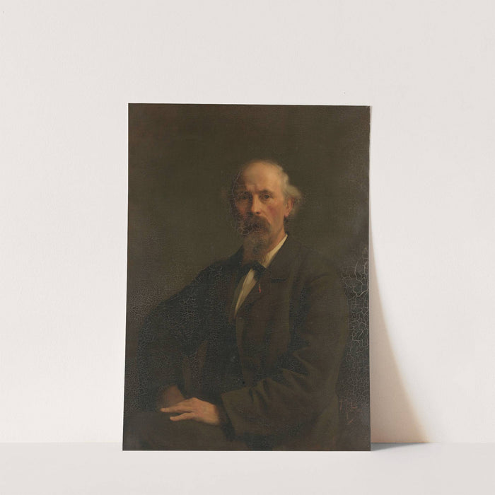 Portret van Pieter Stortenbeker (1828-1898), kunstschilder by Pieter Josselin de Jong