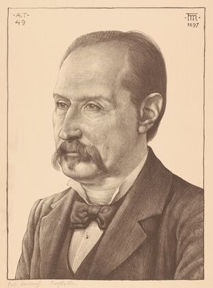 Portret van Prof. Diederik Johannes Korteweg
