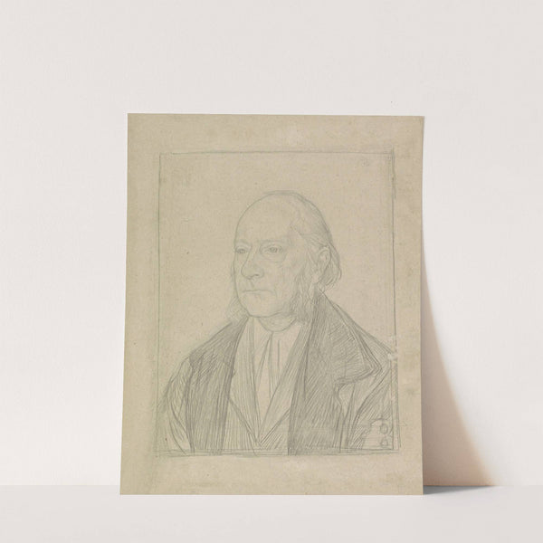 Portret van prof. dr. J. Cramer. by Jan Veth