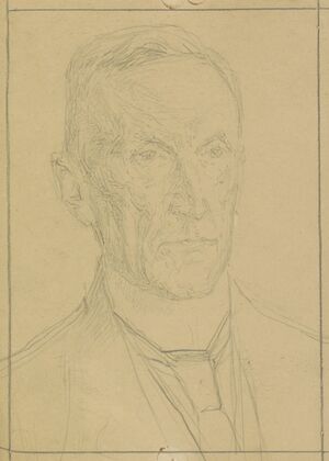 Portret van prof. dr. J.P. Kuenen