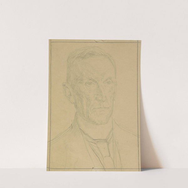 Portret van prof. dr. J.P. Kuenen by Jan Veth