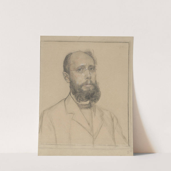 Portret van Samuel Muller by Jan Veth