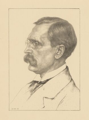 Portret van Wilhelm von Bode