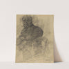 Portret van Willy Finch op de rug by James Ensor
