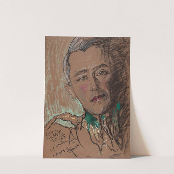 Portret Wacława Bundyka (1936) by Stanisław Ignacy Witkiewicz