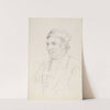 Portrett av mann med pipe (between 1844 - 1854) by Adolph Tidemand