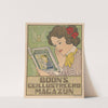 Poster for Boon&#039;s Illustrated Magazine by Johann Georg van Caspel