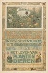 Poster of the Biologische Tentoonstelling (Biological Exhibition)