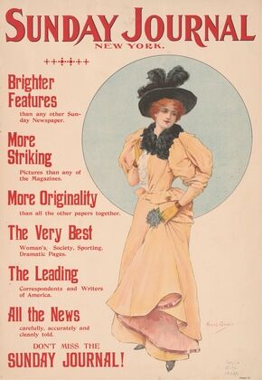Poster shows a woman posing, holding a flower