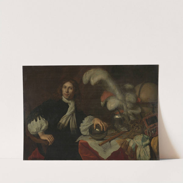 Posthumous Portrait of Aucke Stellingwerff, Admiral of Friesland, Killed in 1665 at Lowestoft by a Cannonball by Lodewijk van der Helst