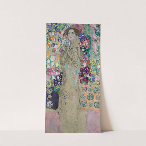 Posthumous Portrait of Ria Munk III by Gustav Klimt