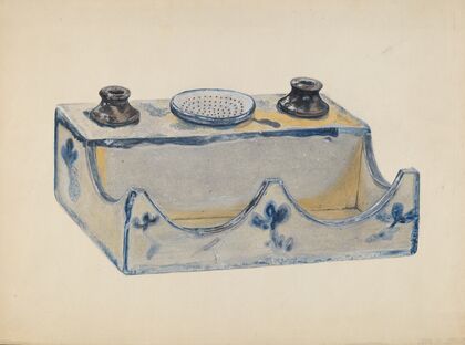 Pottery Ink Stand