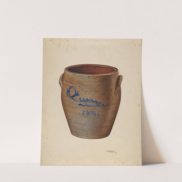 Pottery Jar by Paul Ward
