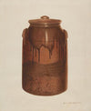 Pottery Jar with Lid