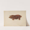 Pottery Pig Bottle by Eugene W. Davis