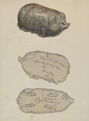 Pottery Pig