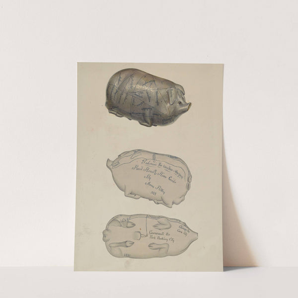 Pottery Pig by John Winters