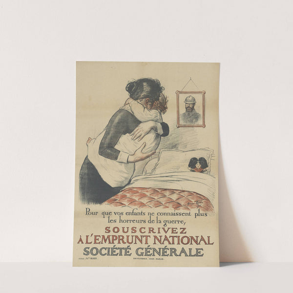 Pour que vos enfants. souscrivez à l’emprunt national Société Générale (1917) by Georges Redon