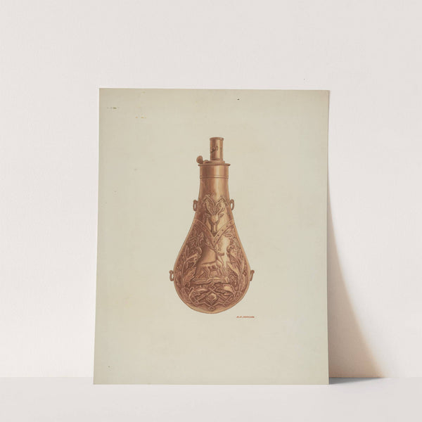 Powder Flask by Randolph F. Miller