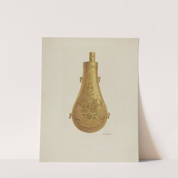 Powder Flask by Randolph F. Miller