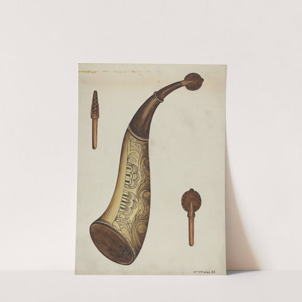 Powder Horn by William McAuley