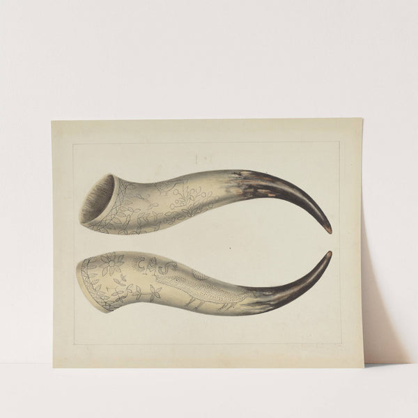 Powder Horn by Annie B. Johnston