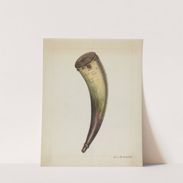 Powder Horn by Annie B. Johnston