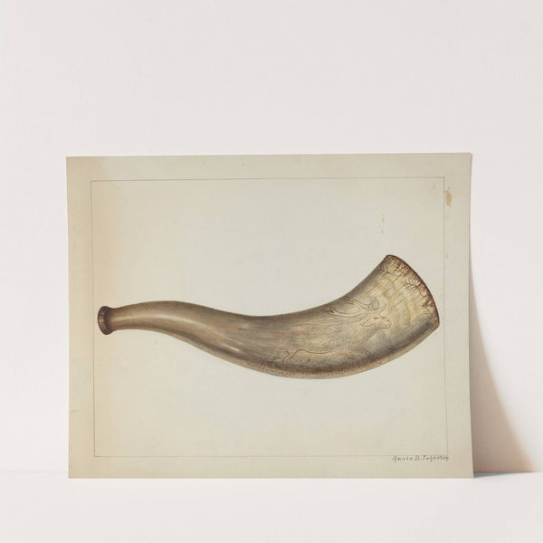 Powder Horn by Annie B. Johnston