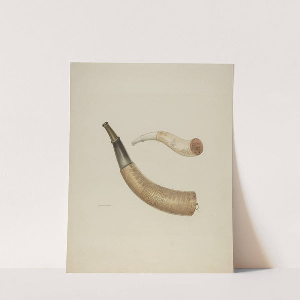 Powder Horn by Alfred Koehn