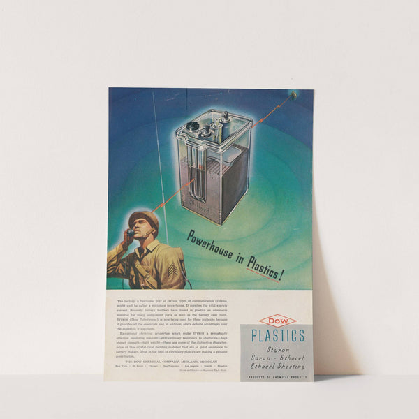 Powerhouse in Plastics! (Circa 1942) by Dow Chemical Company