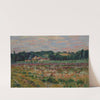 Prairie à Epinay sur Orge, le soir (circa 1888) by Armand Guillaumin