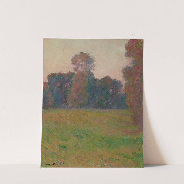 Prairie à Giverny (1886) by Claude Monet