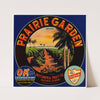 Prairie Garden Brand Citrus Label (1930s)